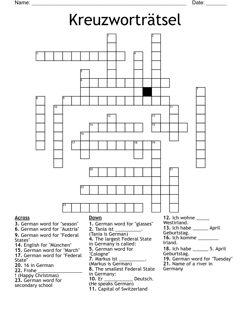 Kreuzwortr tsel Crossword WordMint Kreuzwortr tsel Crossword WordMint