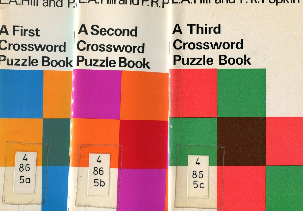 L A Hill P R Popkin A First Second Third Crossword Puzzle Book EBay de L A Hill P R Popkin A First Second Third Crossword Puzzle Book EBay de