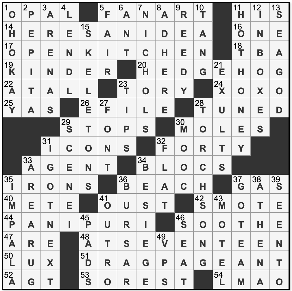 L A Times Crossword Corner Saturday April 5 2025 Enrique Henestroza Anguiano And Erik Agard L A Times Crossword Corner Saturday April 5 2025 Enrique Henestroza Anguiano And Erik Agard