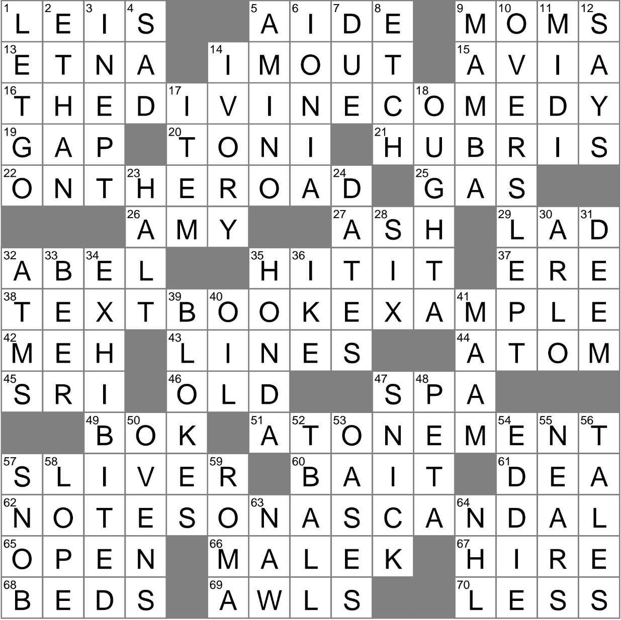 LA Times Crossword 1 Dec 23 Friday LAXCrossword LA Times Crossword 1 Dec 23 Friday LAXCrossword