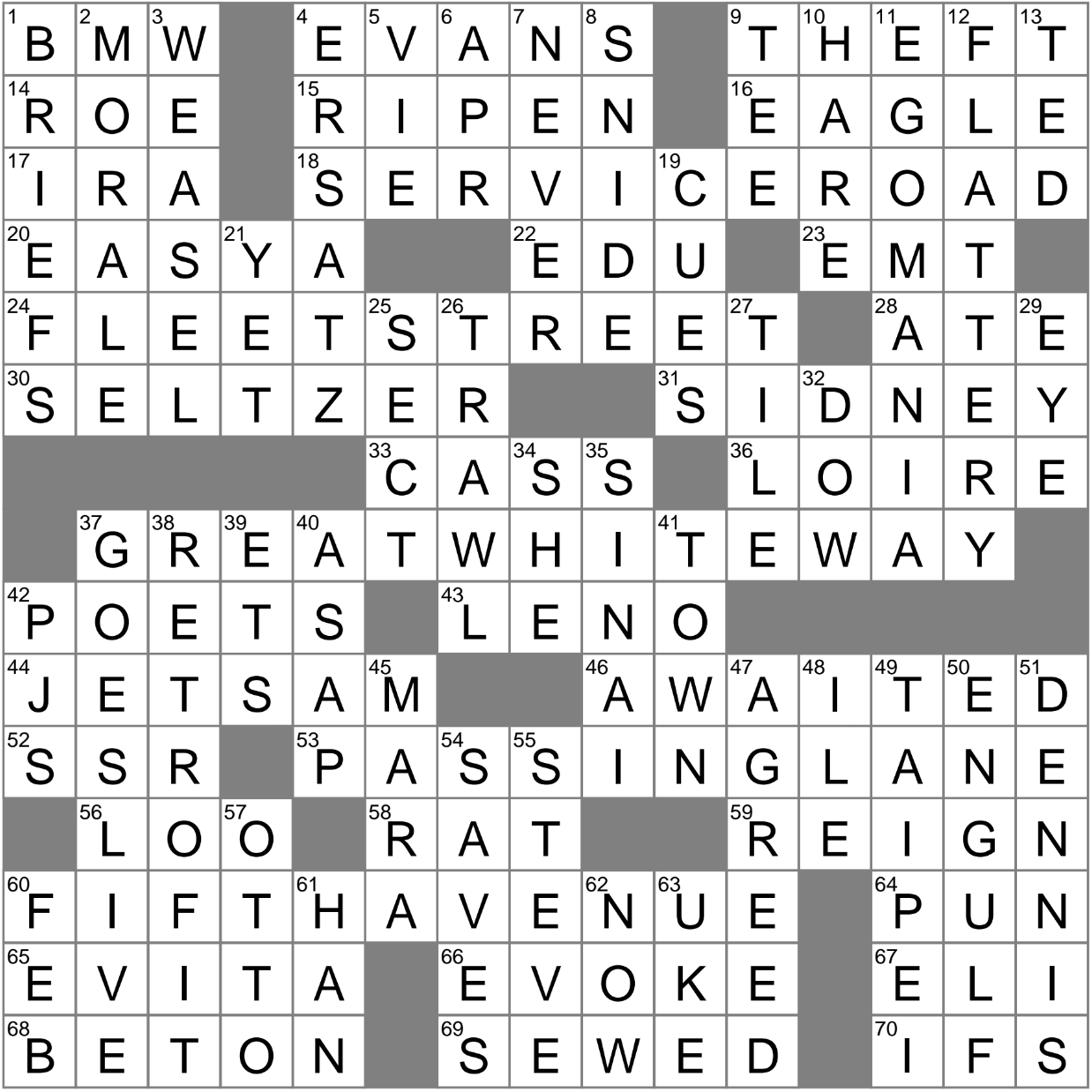 LA Times Crossword 14 Jun 23 Wednesday LAXCrossword LA Times Crossword 14 Jun 23 Wednesday LAXCrossword