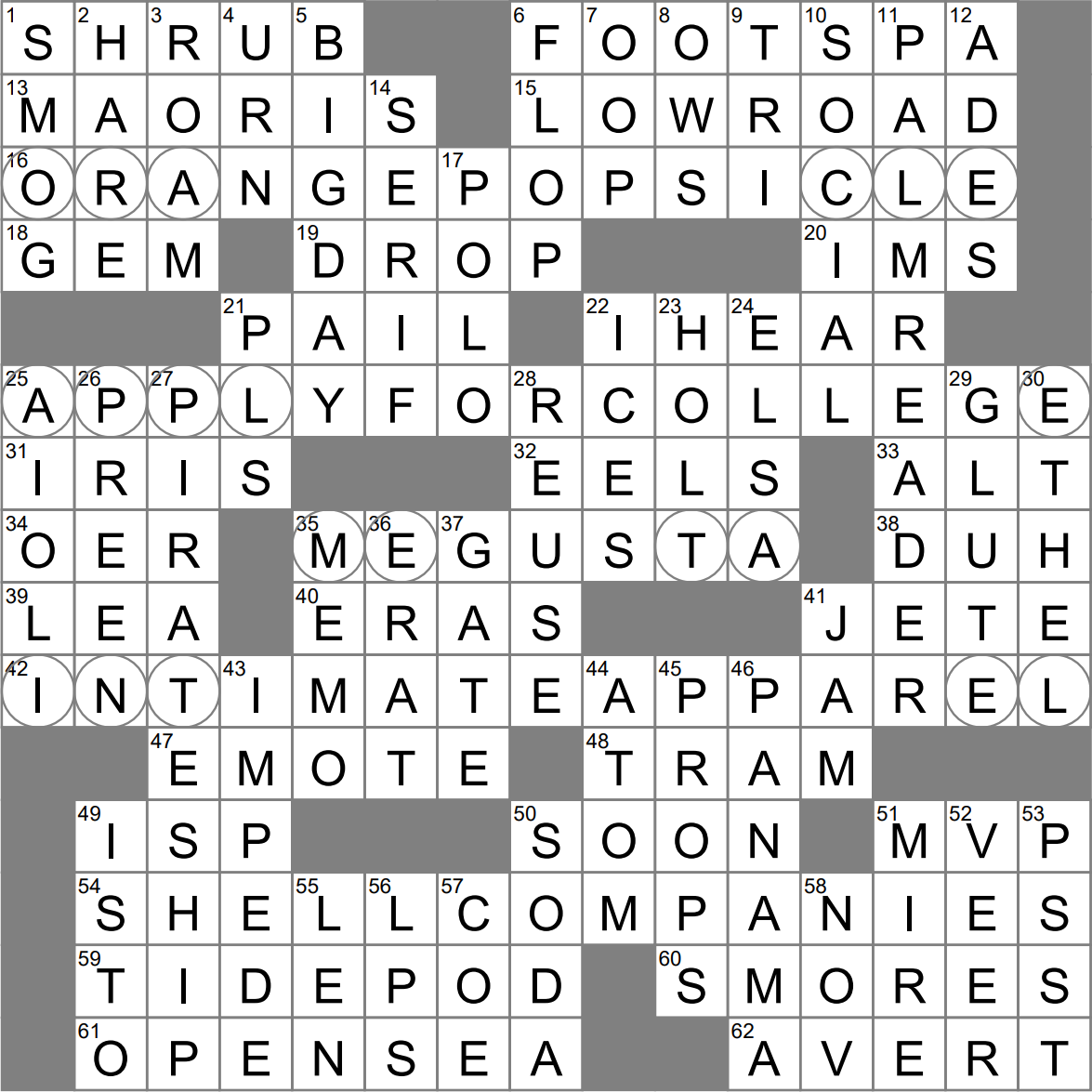 LA Times Crossword 21 Jun 23 Wednesday LAXCrossword LA Times Crossword 21 Jun 23 Wednesday LAXCrossword