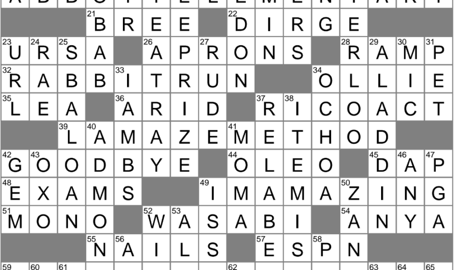 Feature Of The Unicef Logo Crossword