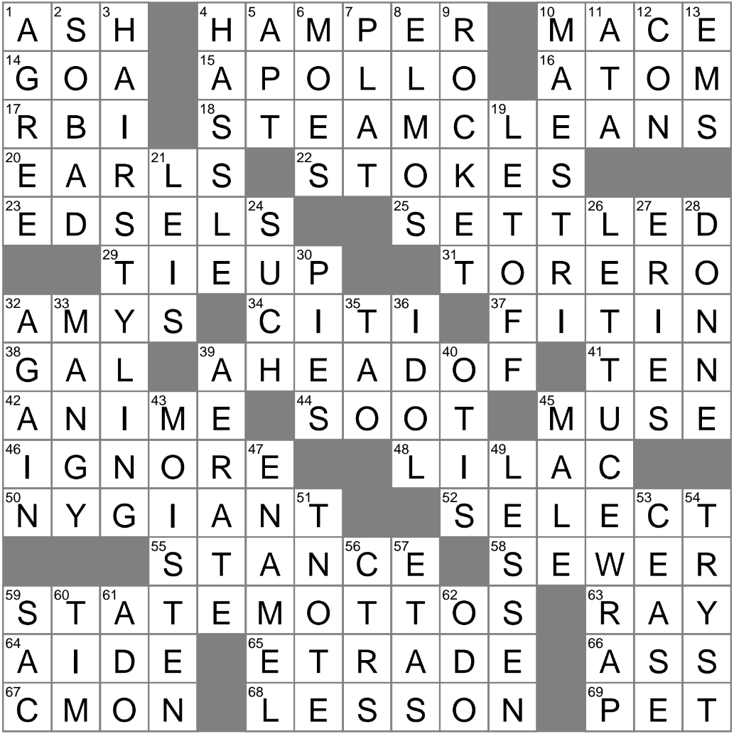 LA Times Crossword 3 Sep 25 Wednesday LAXCrossword LA Times Crossword 3 Sep 25 Wednesday LAXCrossword