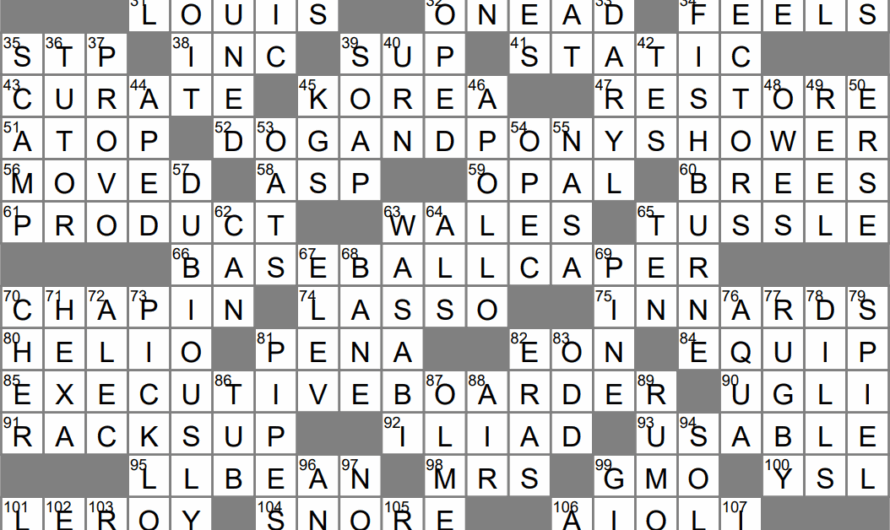 Garlicky Mayo Crossword Clue