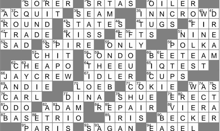 Miami Herald Crossword