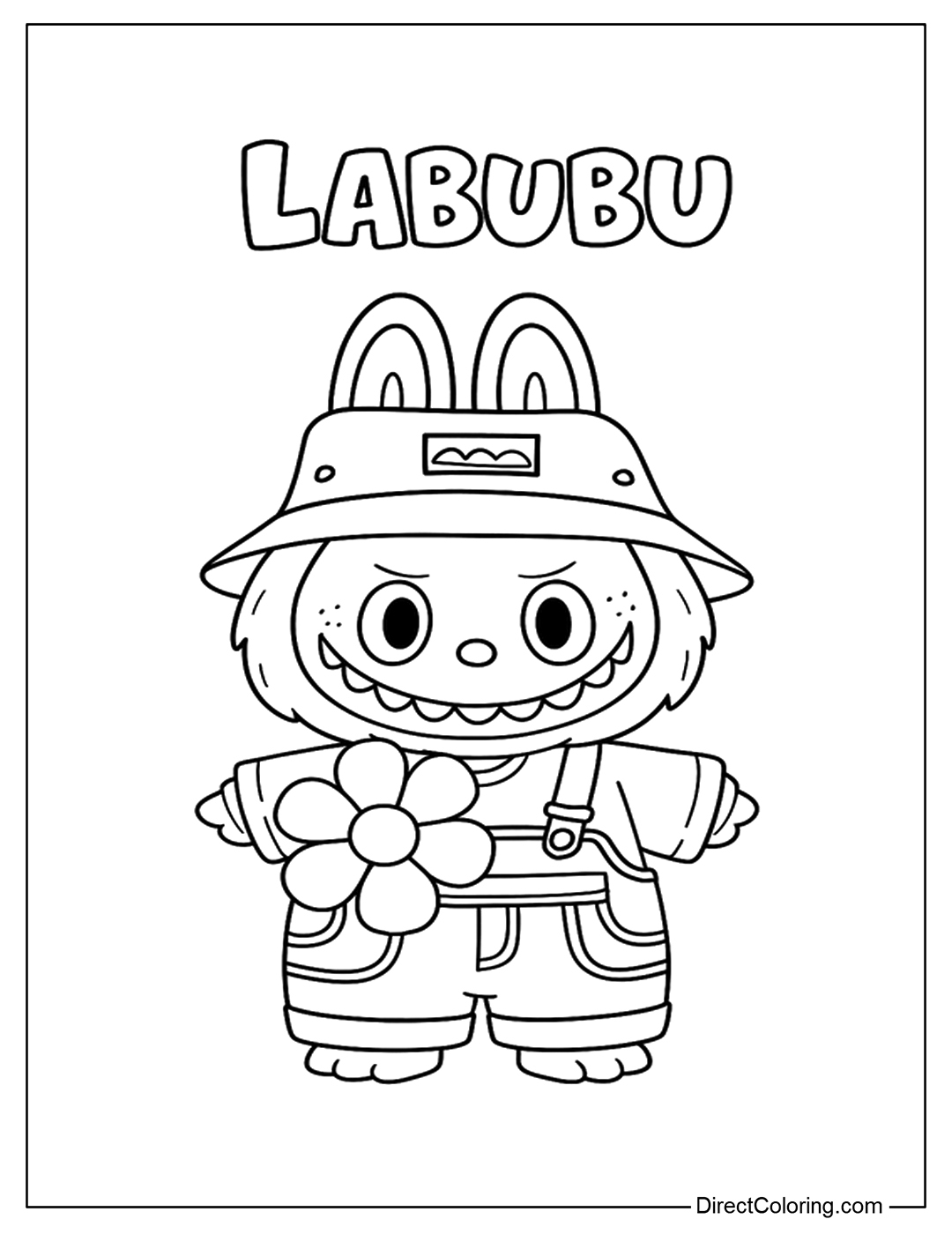 Labubu Coloring Pages Free PDF To Download And Print Labubu Coloring Pages Free PDF To Download And Print
