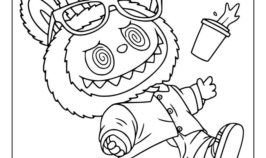 Labubu Coloring Pages Web