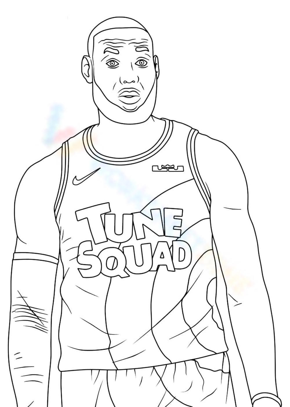 Lebron James Coloring Pages Online And Printables Lebron James Coloring Pages Online And Printables