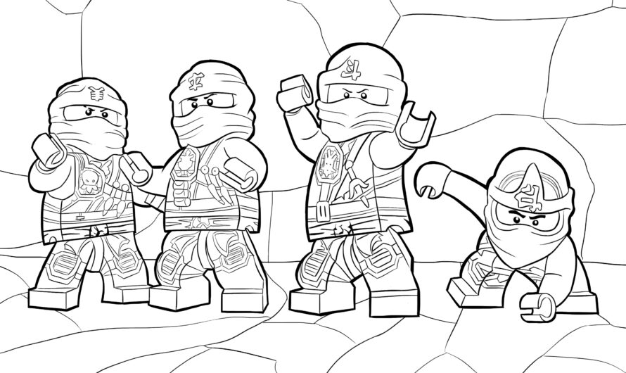 Ninja Ninjago Coloring Pages