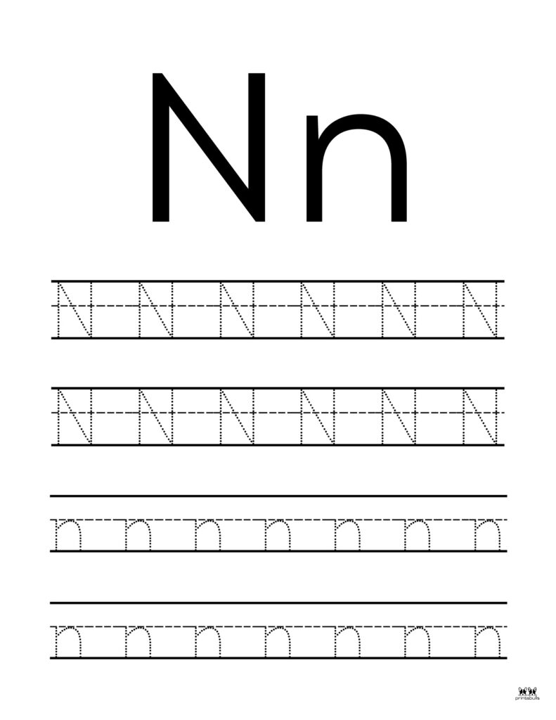 Letter N Worksheets 50 FREE Printables Printabulls Letter N Worksheets 50 FREE Printables Printabulls