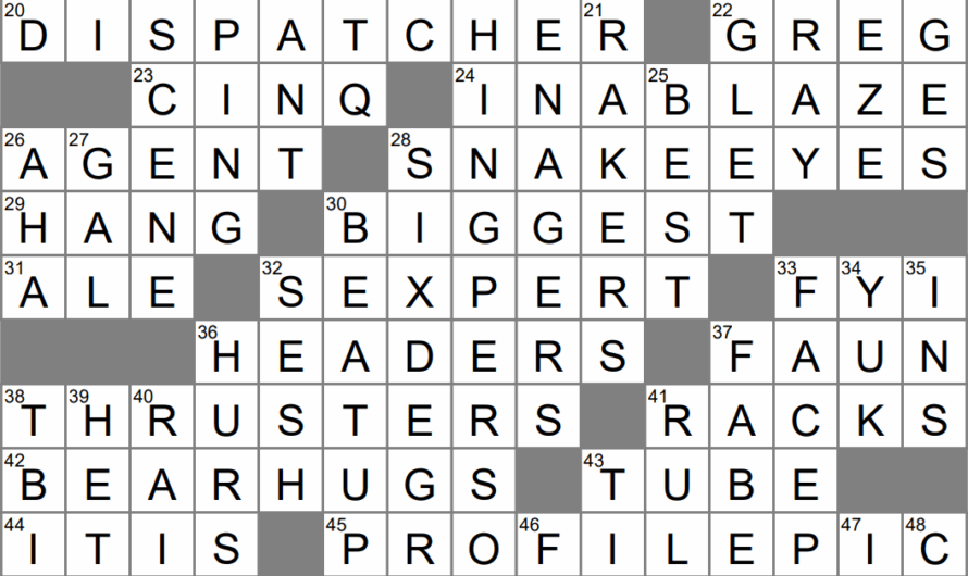 Donnybrook Crossword Clue