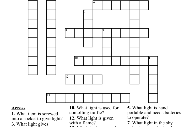 Reddish Brown Crossword