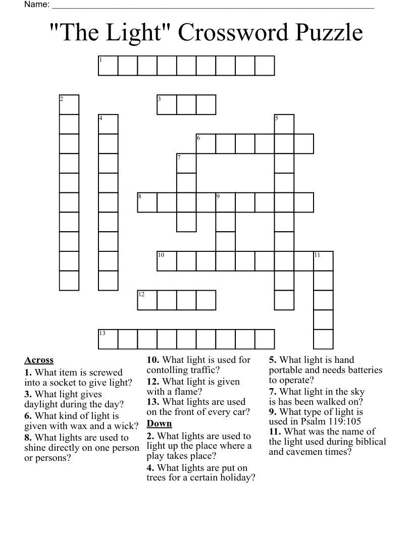 Light Reddish Brown Crossword Clue