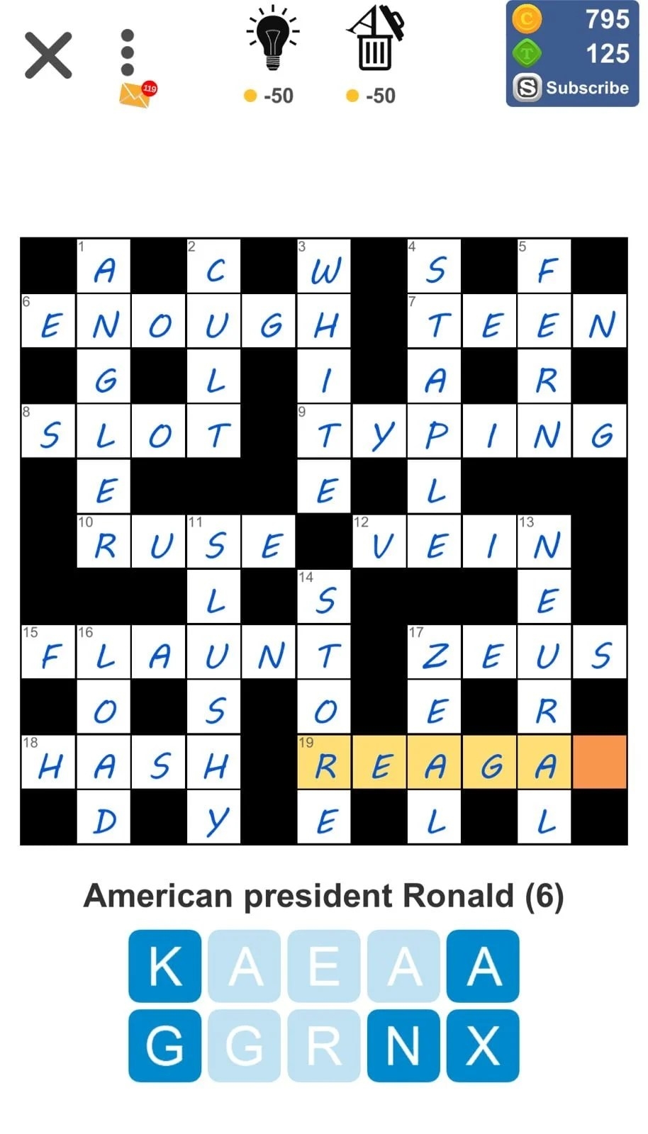 Light Reddish Brown Crossword Clue