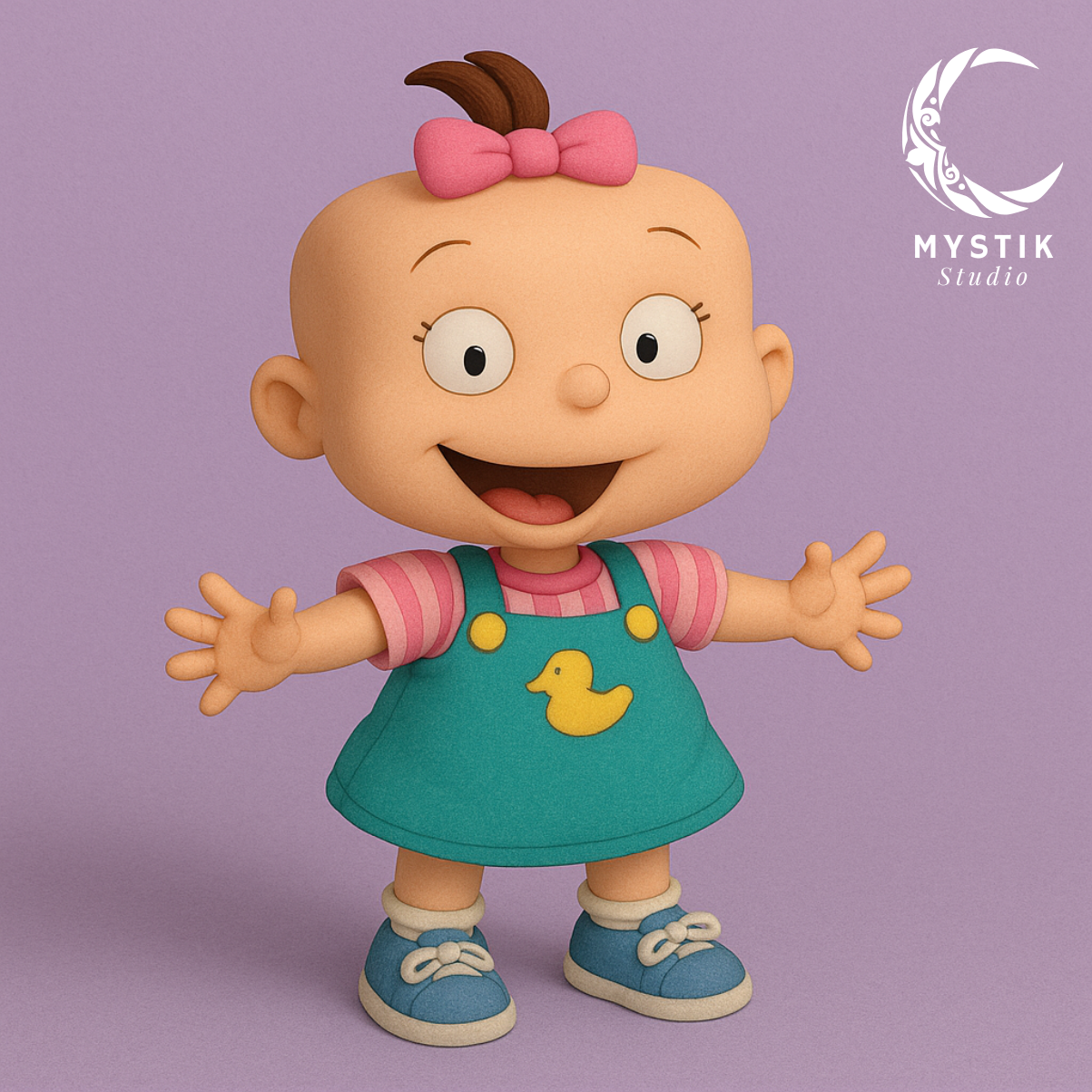 Lil DeVille Rugrats Collectible STL Figure STL File For 3D Printing Cults Lil DeVille Rugrats Collectible STL Figure STL File For 3D Printing Cults