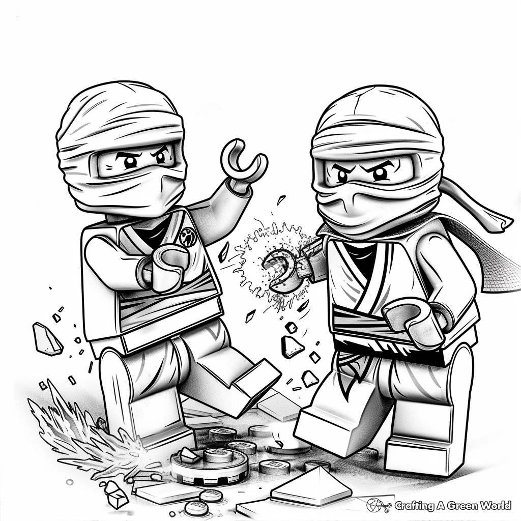 lego ninjago coloring pages