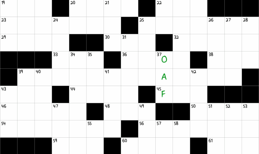 Lummox Crossword Clue