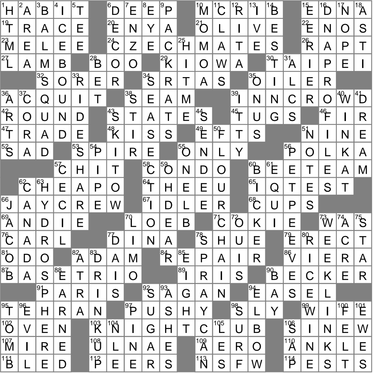 Mail Recipient Crossword Clue Archives LAXCrossword Mail Recipient Crossword Clue Archives LAXCrossword