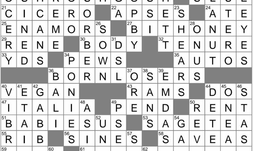 Innocent Crossword Clue