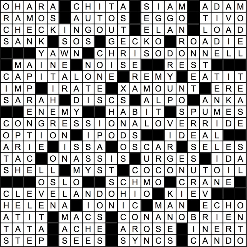March 2019 Crossword Answer Key Washingtonian March 2019 Crossword Answer Key Washingtonian