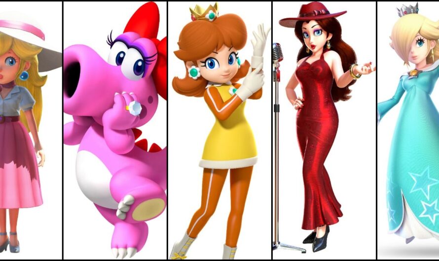 Super Mario Female Characters