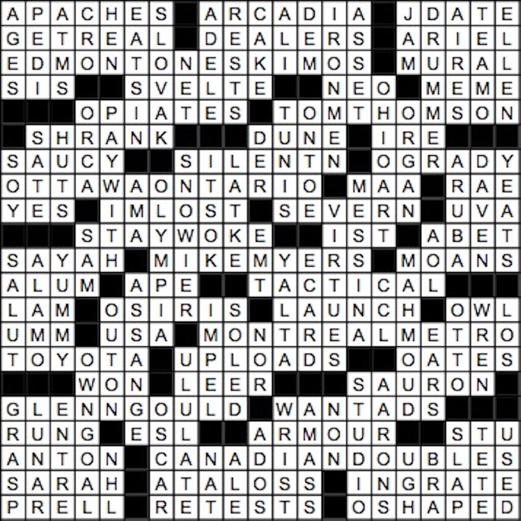 May 2017 Crossword Answer Key Washingtonian May 2017 Crossword Answer Key Washingtonian