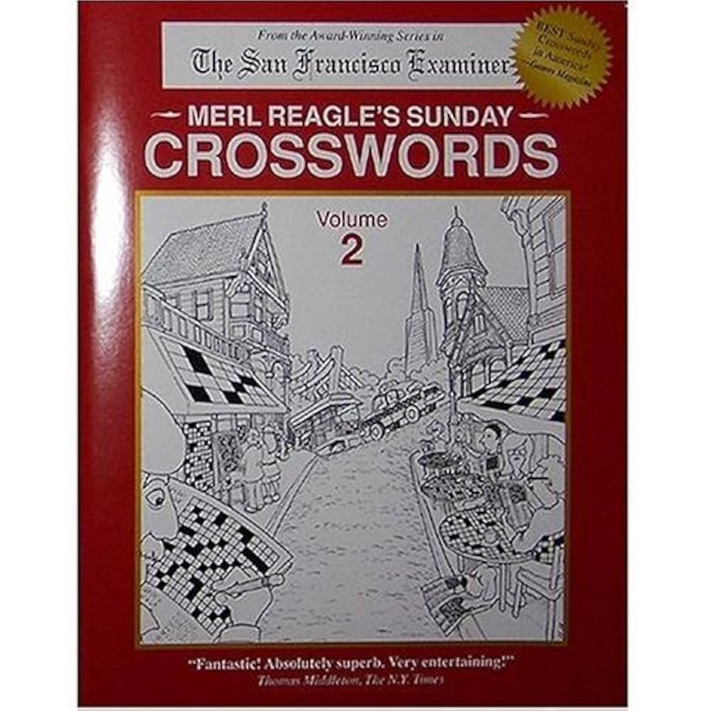 Merl Reagle s Sunday Crosswords Vol 2 Merl Reagle 9780963082817 Amazon Books Merl Reagle s Sunday Crosswords Vol 2 Merl Reagle 9780963082817 Amazon Books