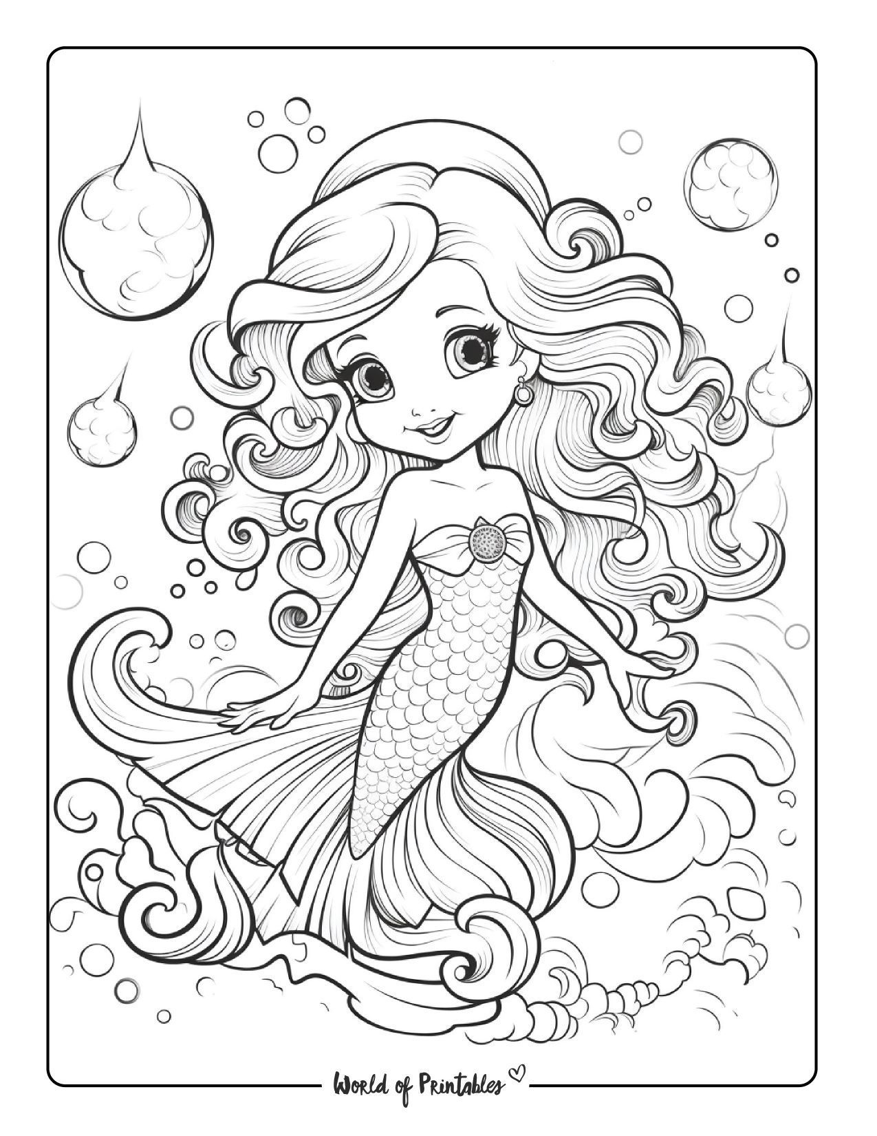 printable mermaid coloring pages printable mermaid coloring pages