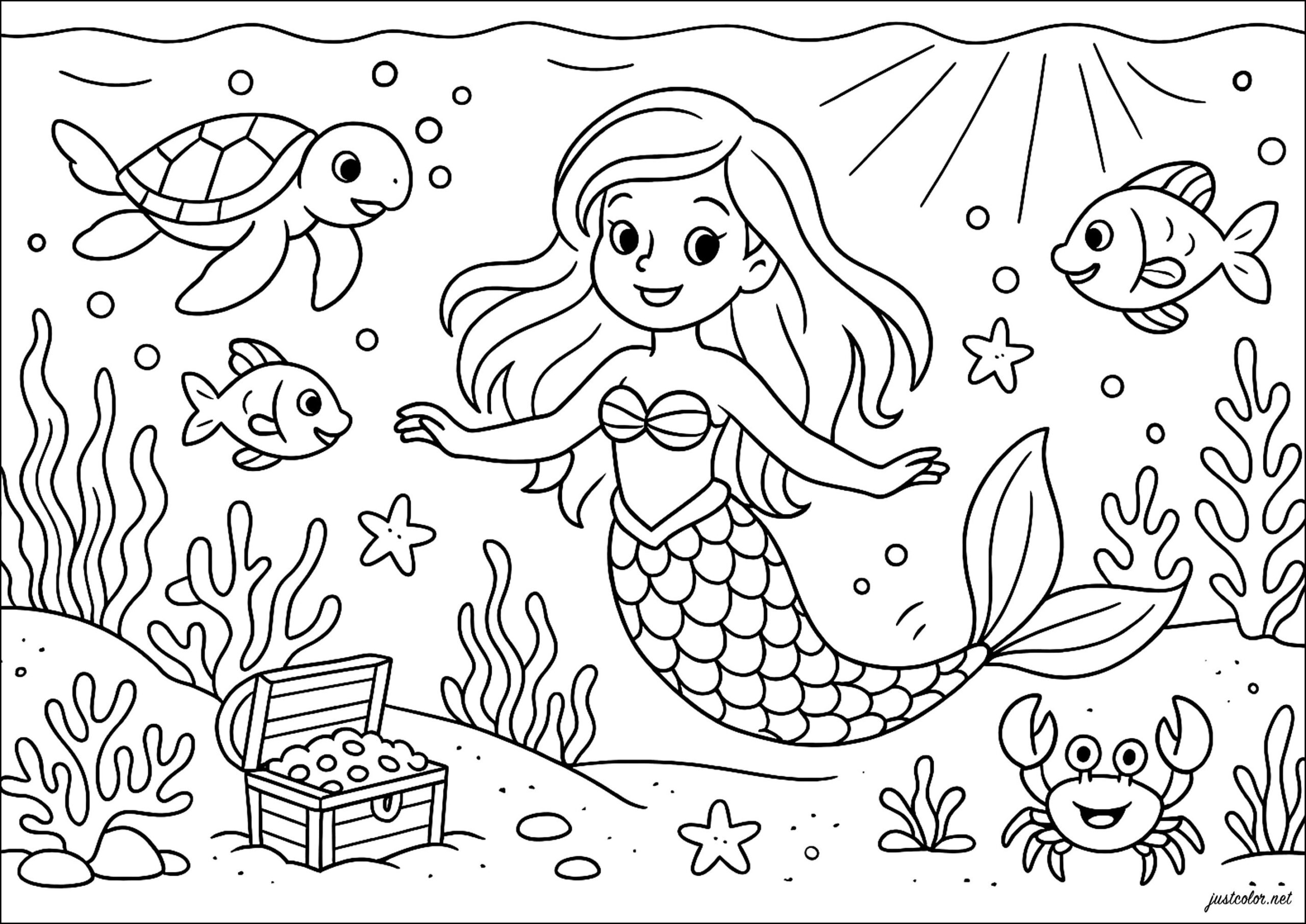 mermaid coloring sheets printable mermaid coloring sheets printable