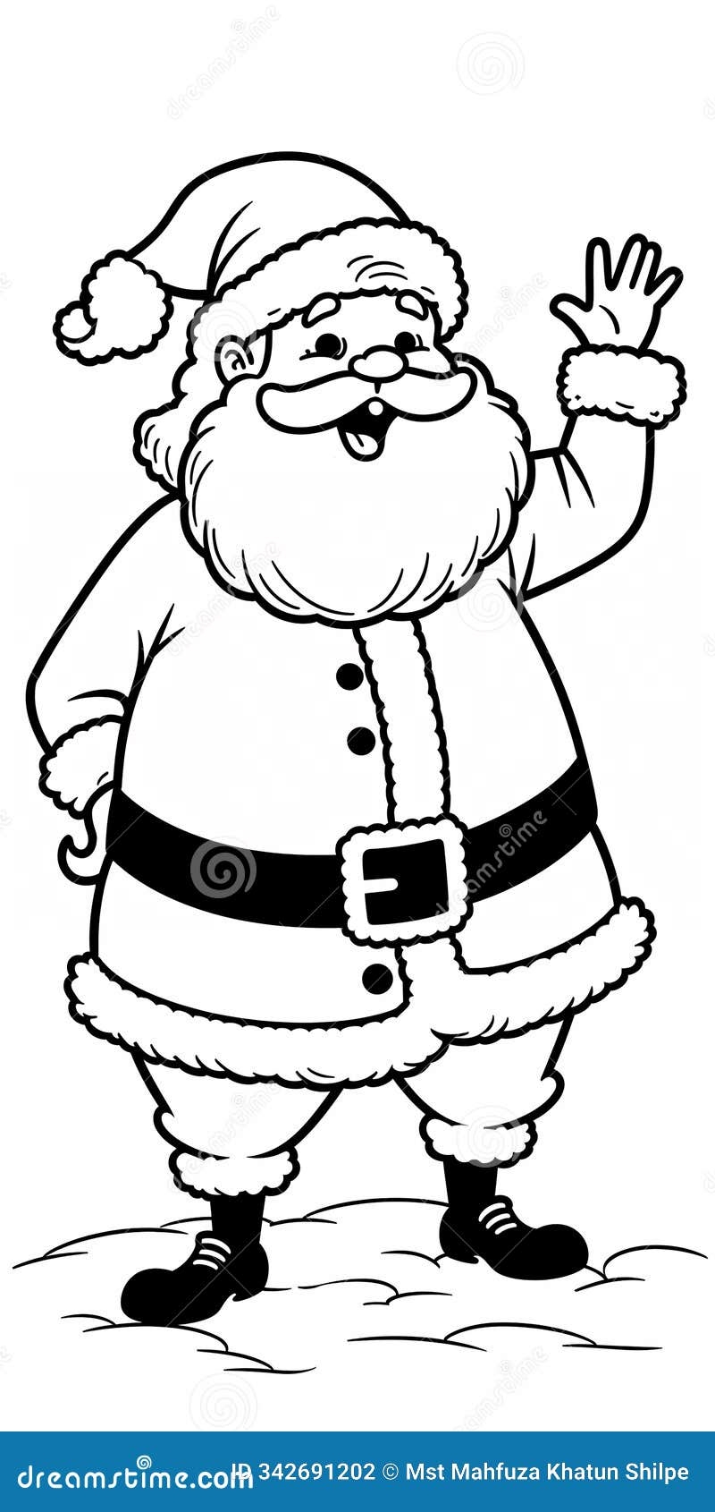 santa claus coloring pages