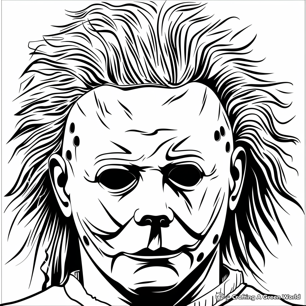 michael myers coloring pages michael myers coloring pages