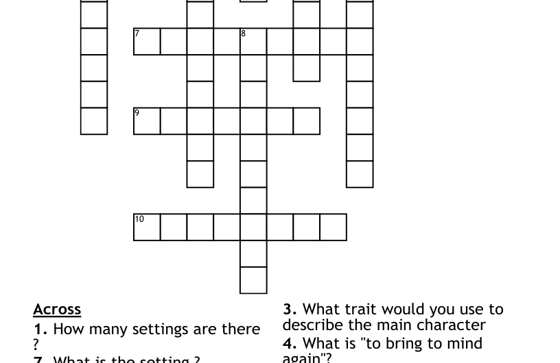 Bring To Mind Crossword Clue