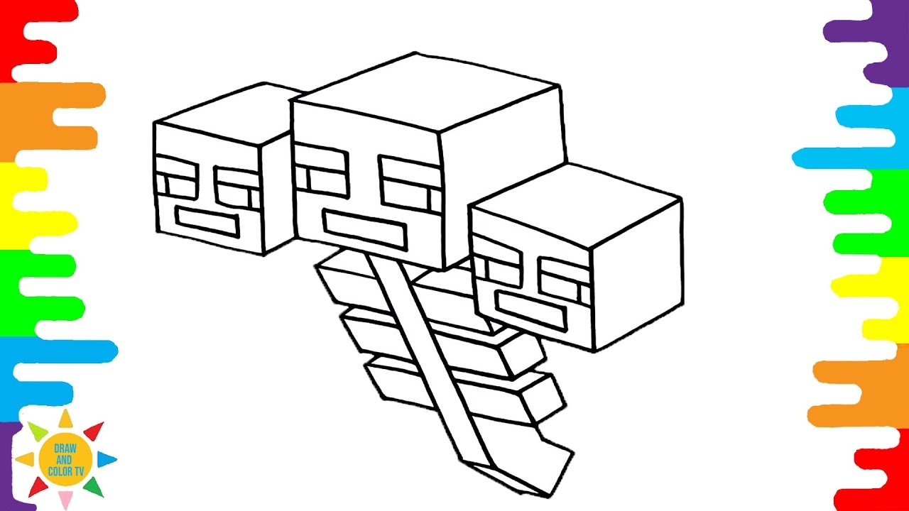 Minecraft Creeper Coloring Pages Creeper Head Coloring Page drawandcolortv YouTube Minecraft Creeper Coloring Pages Creeper Head Coloring Page drawandcolortv YouTube