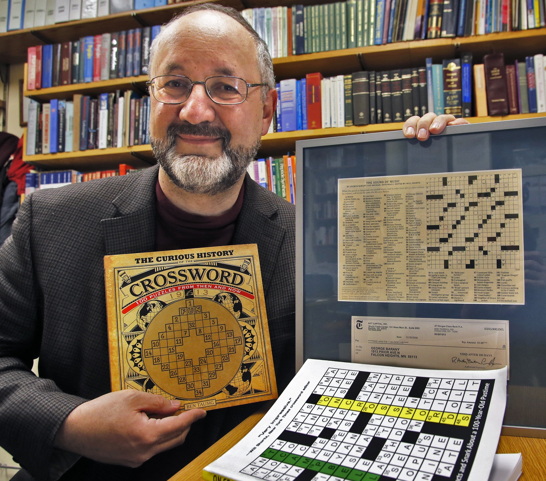 Minnesota Crossword Puzzle makers Think Inside The Box Minnesota Crossword Puzzle makers Think Inside The Box