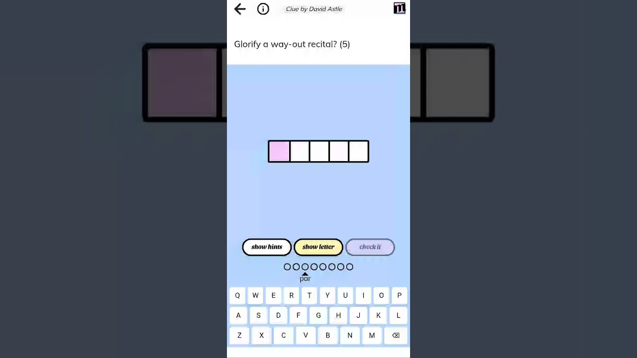 Minute Cryptic 20 May 2025 crosswordpuzzles crypticcrossword minutecryptic crossword YouTube Minute Cryptic 20 May 2025 crosswordpuzzles crypticcrossword minutecryptic crossword YouTube