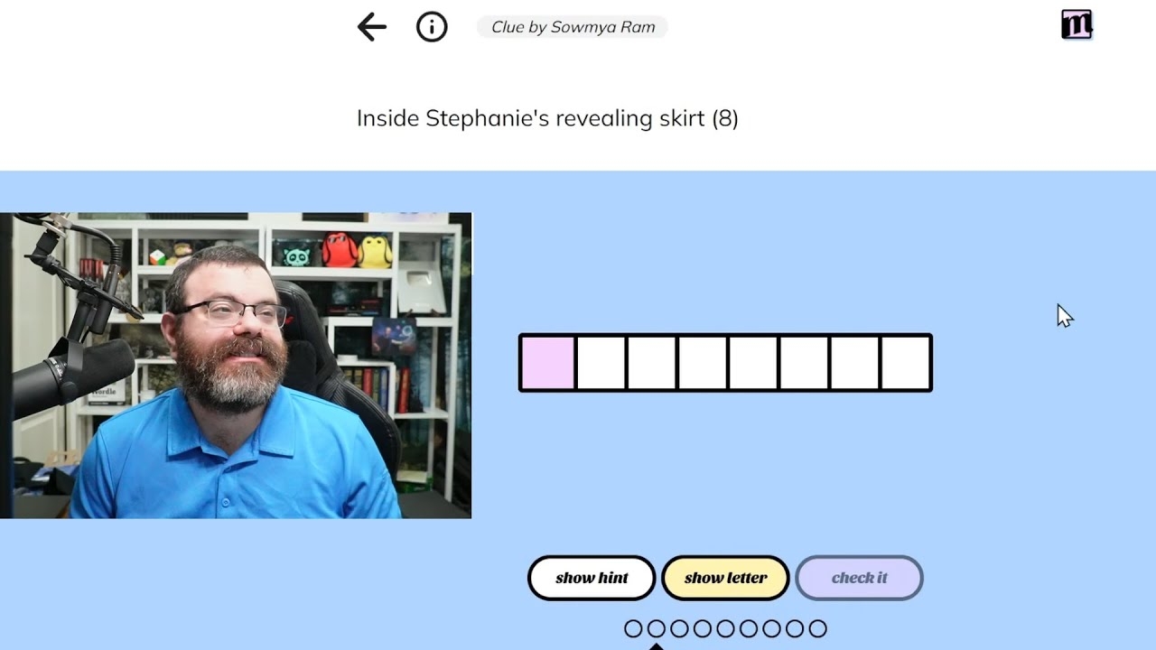 crossword clue revealing crossword clue revealing