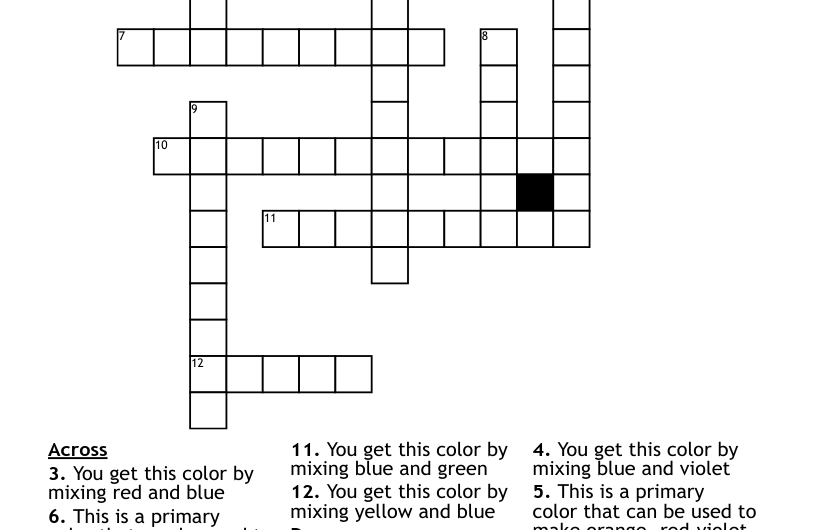 Crossword Clue Mix