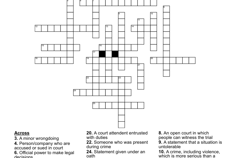 Mock Crossword Clue