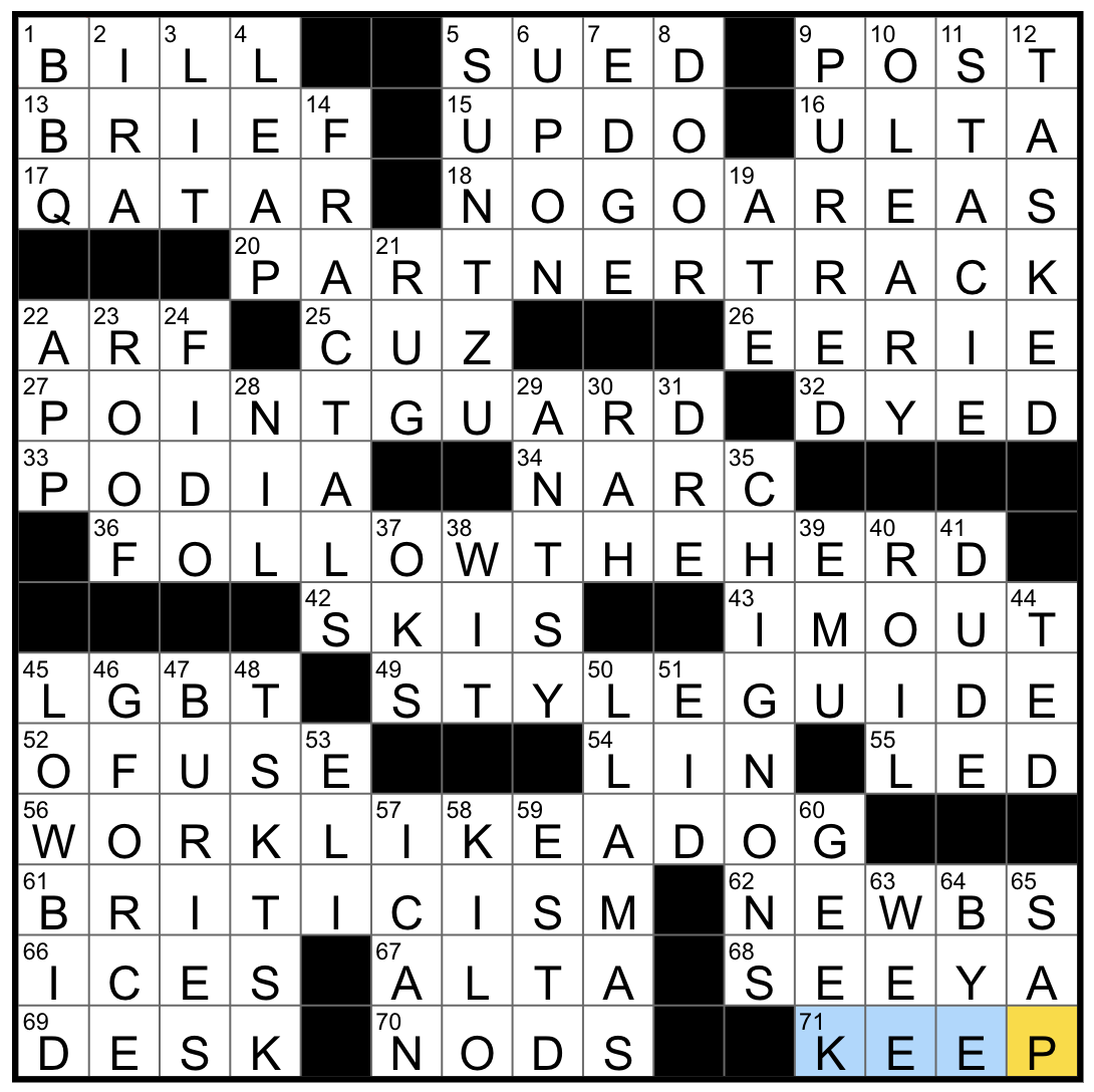 Monday January 20 2025 Diary Of A Crossword Fiend Monday January 20 2025 Diary Of A Crossword Fiend