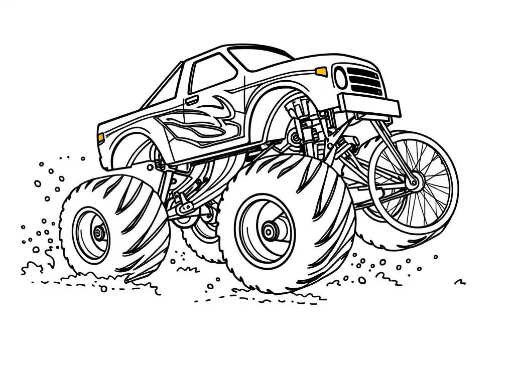 monster truck printable coloring pages monster truck printable coloring pages
