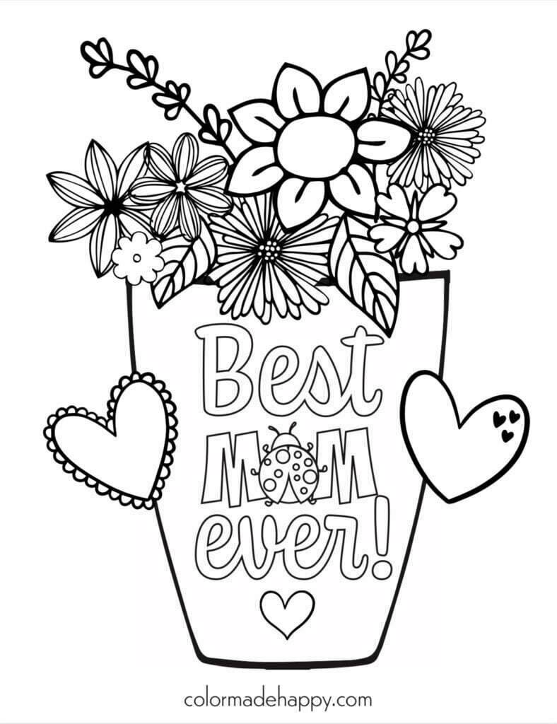 mothers day coloring sheets mothers day coloring sheets