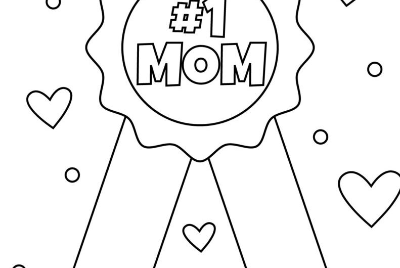 Mother’s Day Coloring Pages