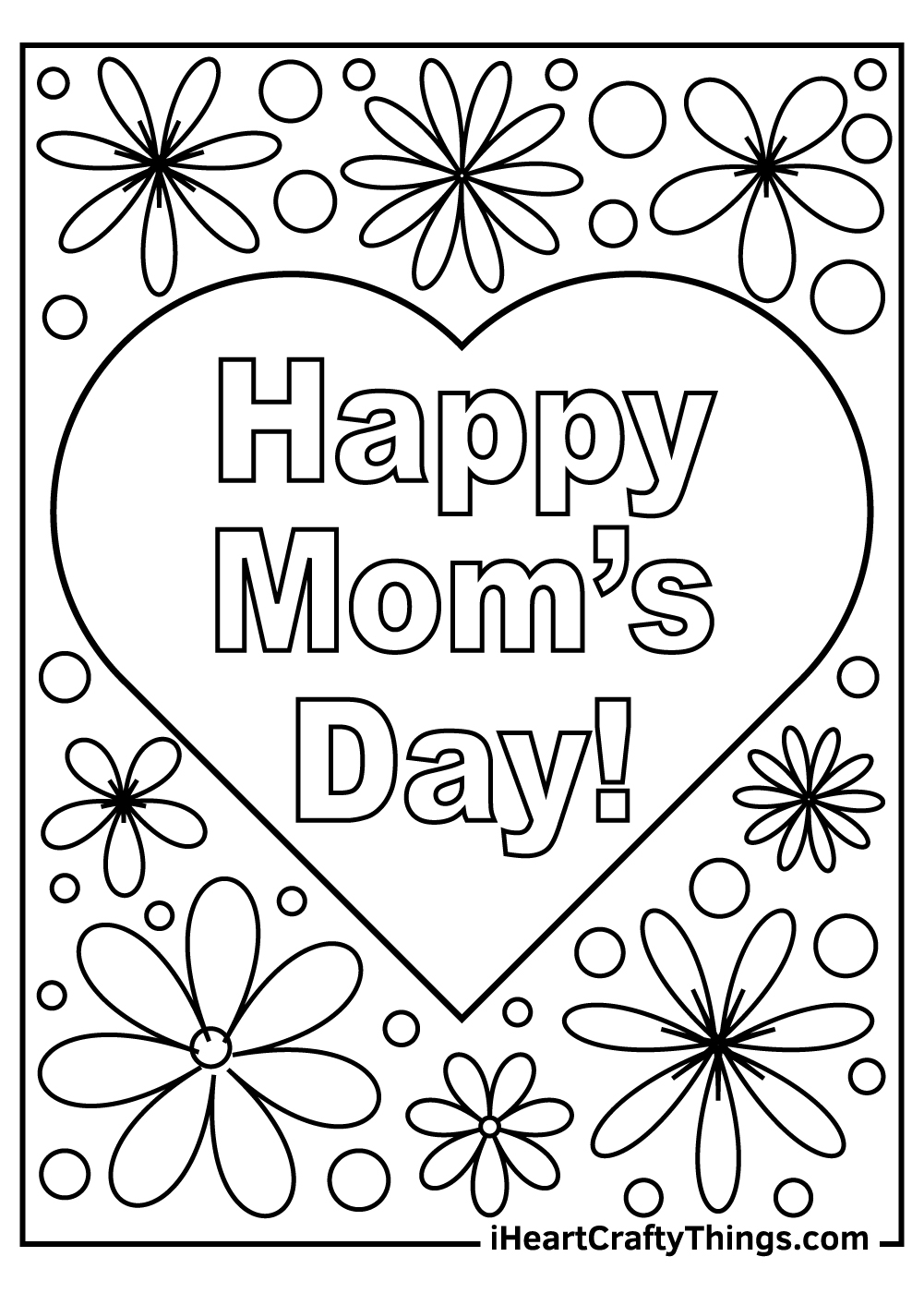 Mothers Day Coloring Pages 100 Free Printables Worksheets Library