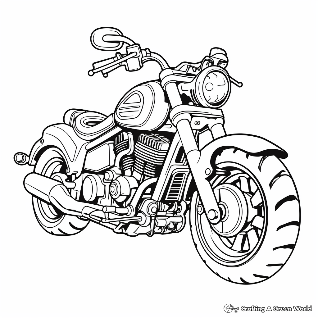Motorcycle Coloring Pages Free Printable Motorcycle Coloring Pages Free Printable