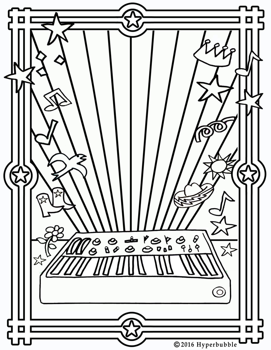 music coloring book pages music coloring book pages