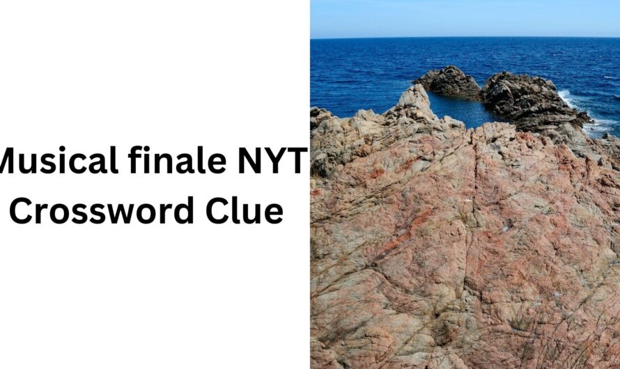 Musical Finale Crossword