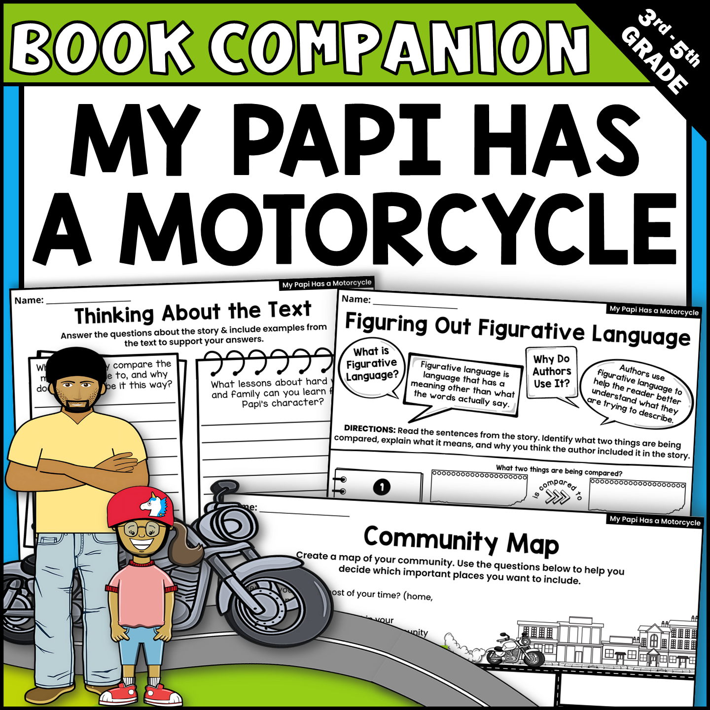 My Papi Has A Motorcycle Read Aloud Activities And Book Companion Made By Teachers My Papi Has A Motorcycle Read Aloud Activities And Book Companion Made By Teachers