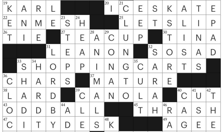 Coastal Inlet Crossword Clue