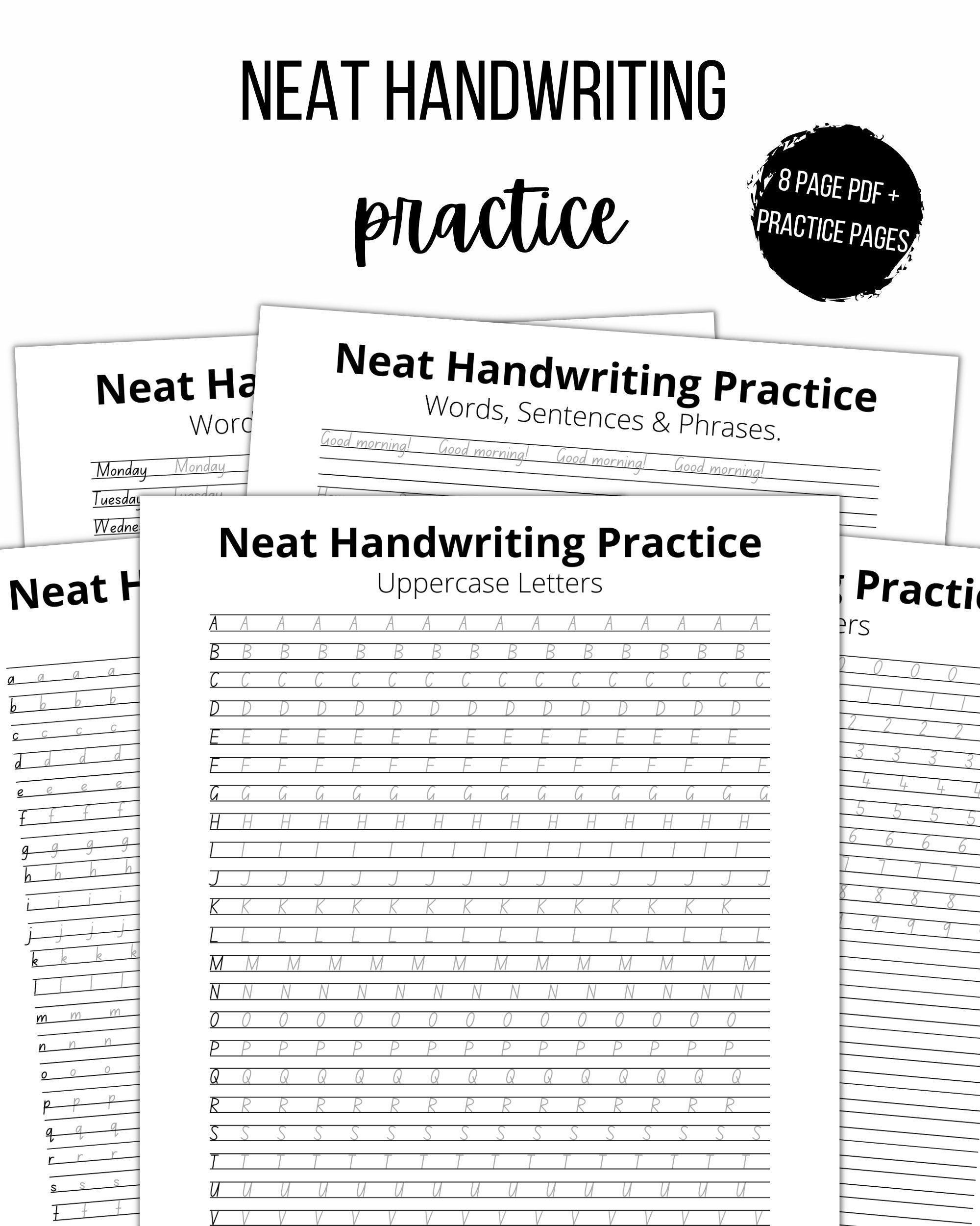 handwriting worksheets for adults handwriting worksheets for adults